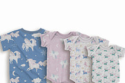 Unicorn pattern + BONUS 98 elements, a Pattern Graphic by Lineli (Thumbnail 7 of 11)