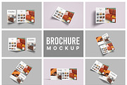 A4 Bifold Brochure Mockup Bundle 83, a Books & Magazine Mockup by Graphicuss (Thumbnail 1 of 12)