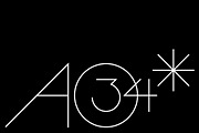 Srg Linear - Geometric typeface, a Sans Serif Font by Srg® (Thumbnail 6 of 11)