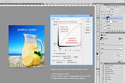 Lemonade pitchers, a Product Mockup by Hortimages (Thumbnail 4 of 4)