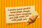 Bruttery - Gritty Script Font, a Script Font by ikiiko (Thumbnail 3 of 7)