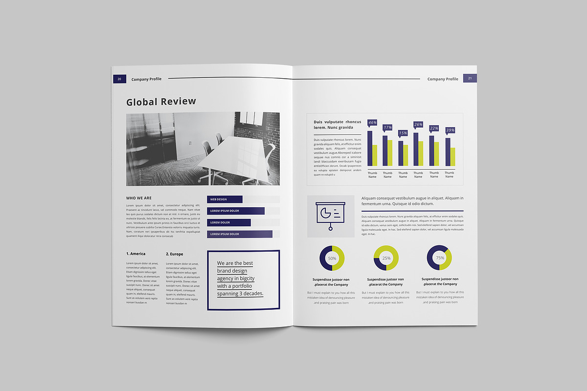 Proposal Business Brochure, a Brochure Template by Tanber Hossen (Photo 11 of 14)