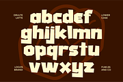 Drulte Latte - Bold Display Font, a Sans Serif Font by Flawless And Co (Thumbnail 8 of 10)
