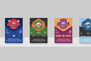 Baseball Championship League flyer, a Flyer Template by Kazi Hossain