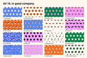 Halloween Pop - 16 Seamless Patterns, a Pattern Graphic by Oday Noon (Thumbnail 7 of 9)
