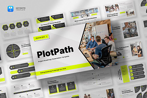 Project Roadmap Keynote Template, a Presentation Template by fluffstudio
