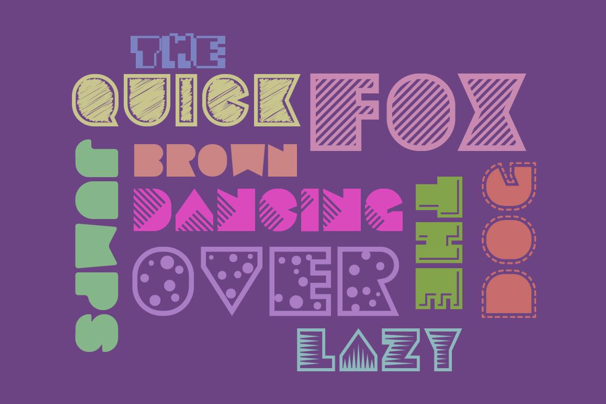Sebasengan Font Pack, a Font by Arterfak Project (Photo 5 of 6)