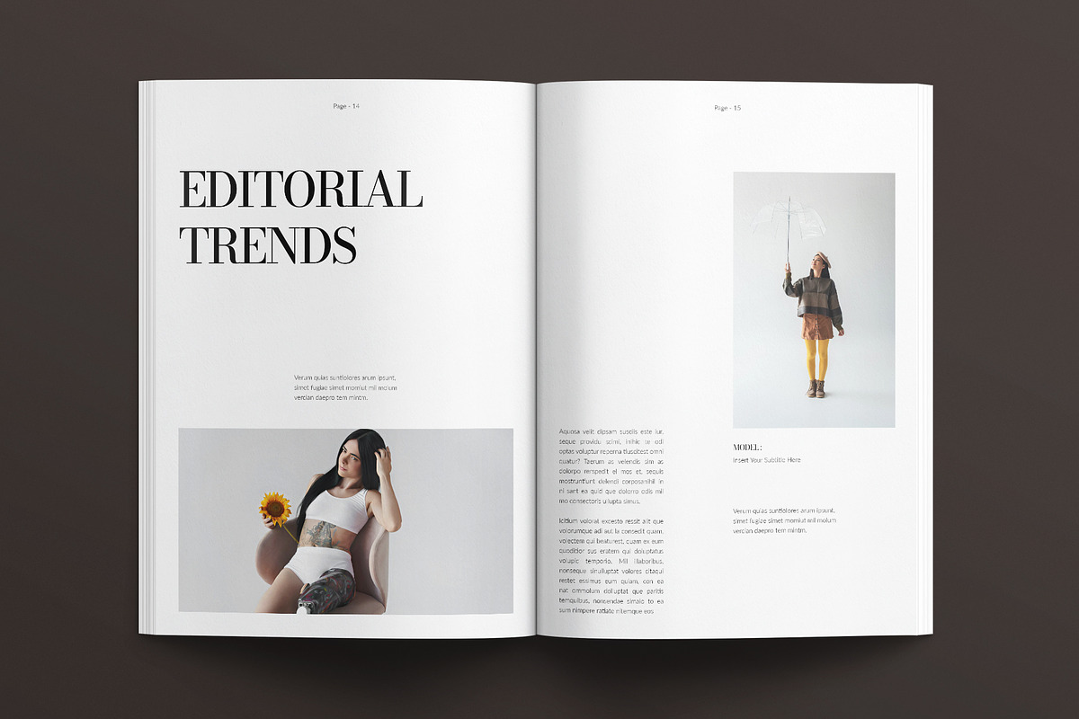 Digital LookBook Template, a Brochure Template by E-Type (Photo 6 of 7)