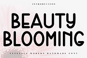 Beauty Blooming, a Script Font by InermediaSTUDIO (Thumbnail 1 of 7)