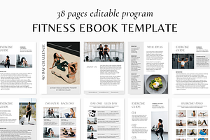 Fitness Workout Book Template