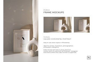 Video&Photo Frame Mockups