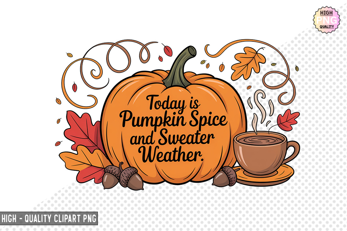 Fall Pumpkin Sublimation Bundle, a Graphic by crative8112 (Photo 5 of 14)