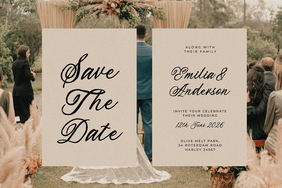 Atelier Grande Vintage Script Font, a Handwritten Font by RantautypeStudio (Photo 9 of 17)