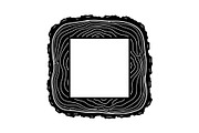 Rustic Wood Slice Frame Bundle, an Illustration by yasushie (Thumbnail 21 of 31)