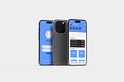 Phone Screen Mockup, an iPhone Mockup by zuhraabdullah (Thumbnail 2 of 5)