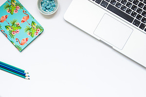Styled Desktop Blue Accessories
