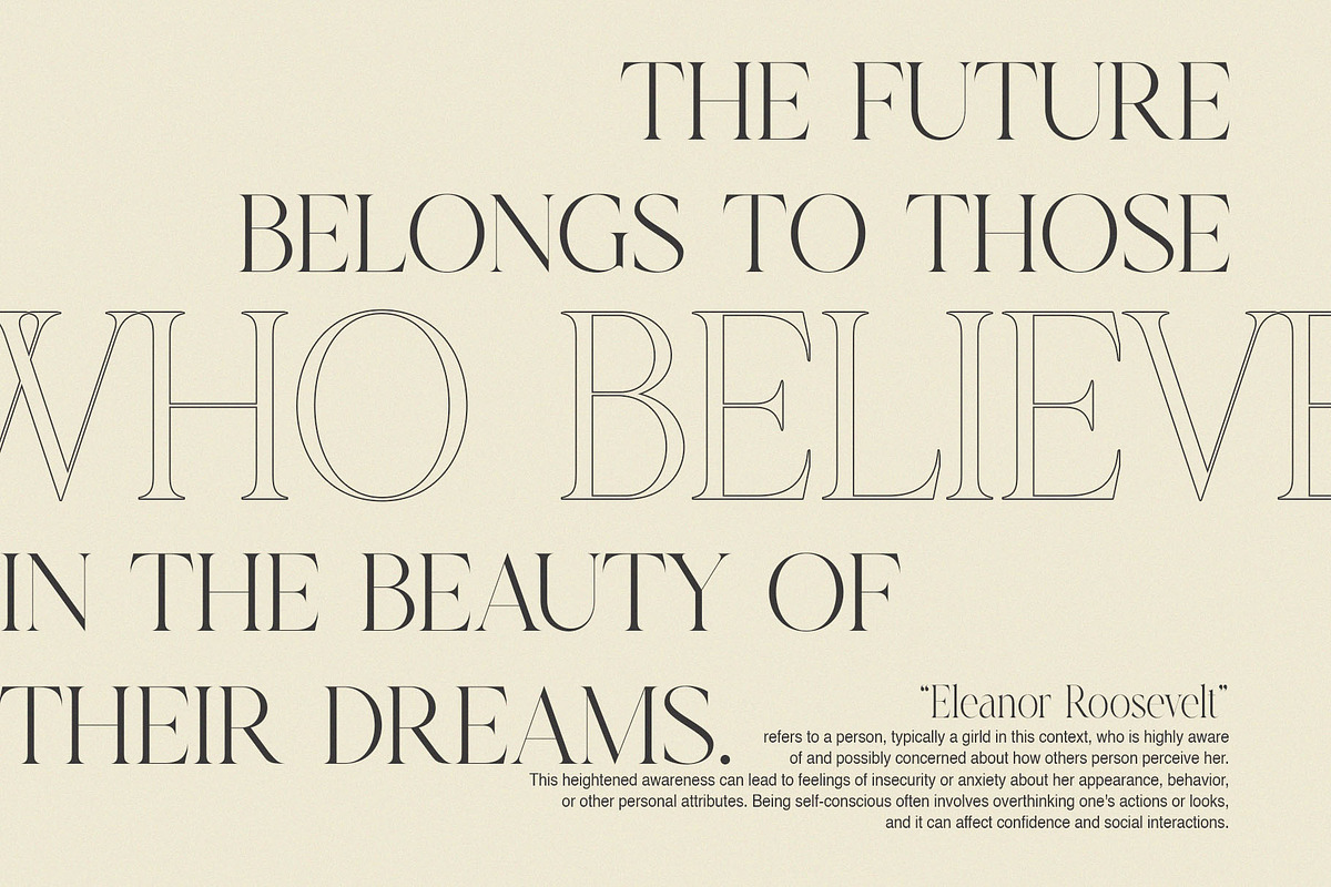 Manuella Modern Serif Typeface, a Serif Font by Dylla_studio (Photo 4 of 9)