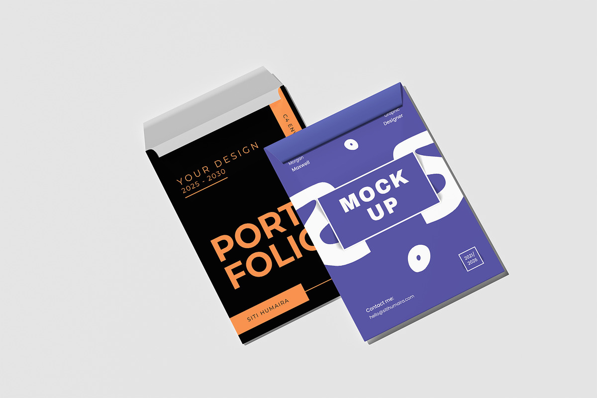 c4 Envelope mockup, a Flyer Template by kebunmockup (Photo 5 of 5)