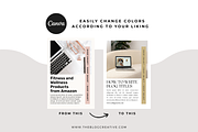 100 Promotional Pinterest Canva, a Social Media Template by The Blog Creative (Thumbnail 2 of 9)