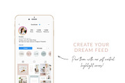 Instagram Templates for Canva, a Social Media Template by Sweet Little Muse (Thumbnail 5 of 5)
