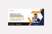 Conference Web Banner Design, a Flyer Template by taieefbakshi (Thumbnail 1 of 2)