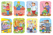 Professions, an Education Illustration by Haso (Thumbnail 2 of 3)