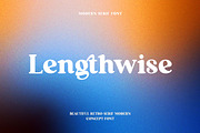 Lengthwise Beautiful Serif Font, a Serif Font by UICreative (Thumbnail 1 of 13)