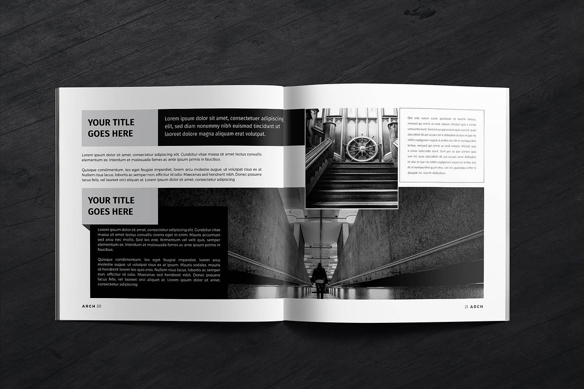 Square Architecture Brochure, a Brochure Template by New Lines (Photo 7 of 13)