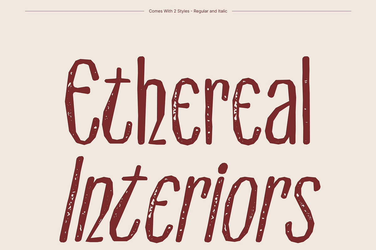CS Burke Stamp, a Sans Serif Font by Craft Supply Co. (Photo 3 of 8)