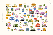 Vintage Road Trip Collection, an Object Graphic by Nutalin Art (Thumbnail 5 of 10)