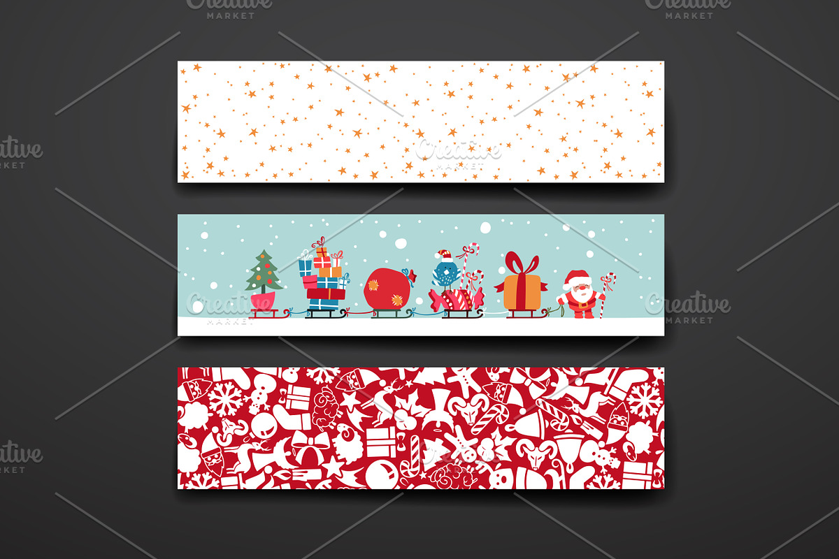 Merry Christmas Card Template, a Card Template by Palau (Photo 3 of 5)