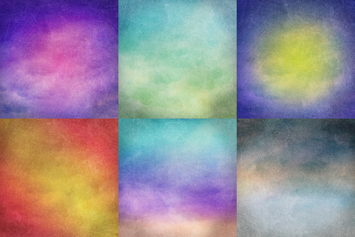 Set of 12 Grunge Gradient Textures, a Texture Graphic by CojoMoxon (Photo 2 of 6)