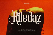 Riledaz || Condensed Serif Font