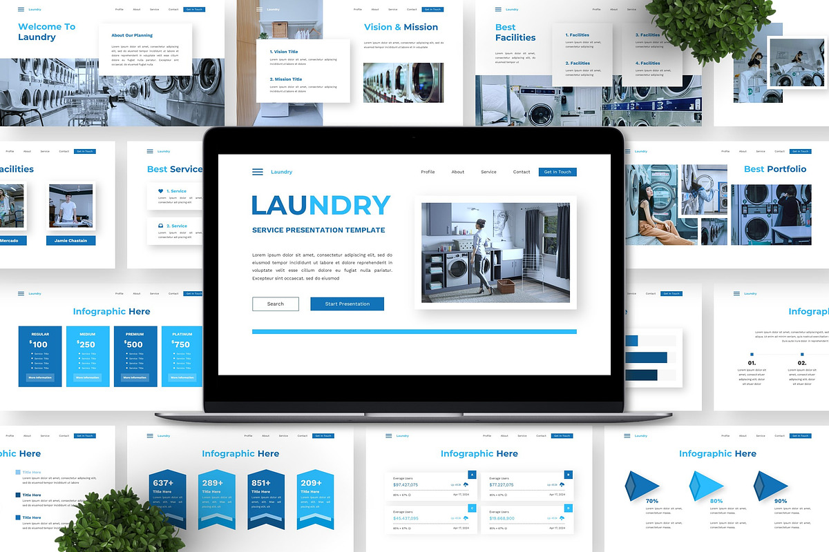 Laundry - Service Google Slide preview 6
