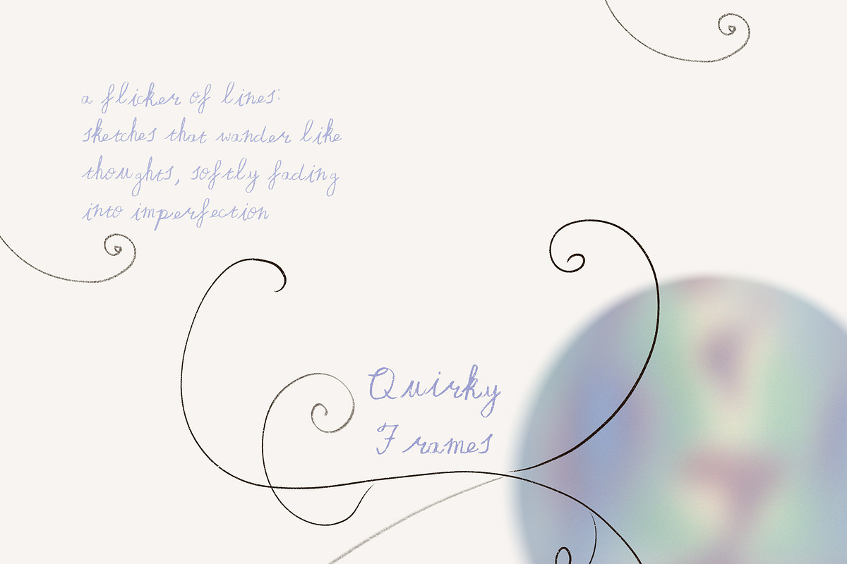 Quirky Hand-Drawn Line Frames, an Object Graphic by Lana Elanor (Photo 4 of 11)