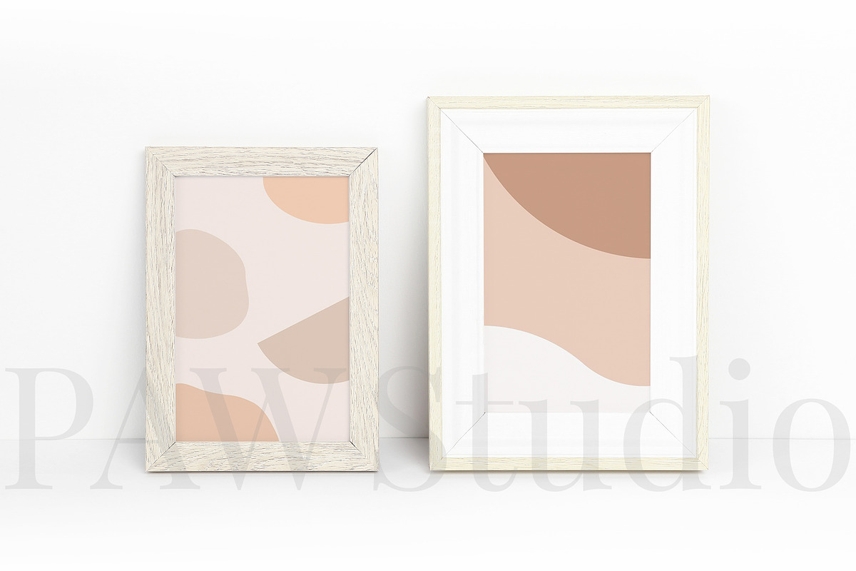Two Photo Frames Mockup 2x3, a Print Template by PawMockups (Photo 5 of 8)