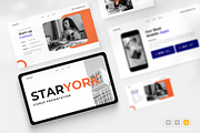 Startup Presentation Google Slide, a Presentation Template by Annora Studio (Thumbnail 1 of 5)
