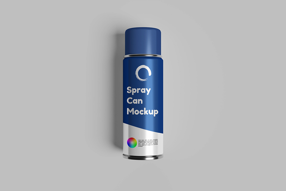 Spray Can Mockup, a Product Mockup by MrLetters (Photo 5 of 5)