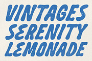 Coastal Dream a Bold Display Font, a Sans Serif Font by Honestype (Thumbnail 8 of 12)