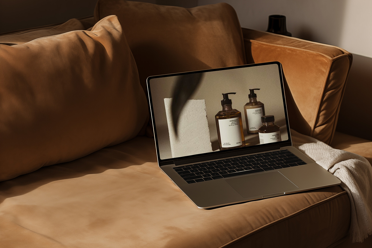 Laptop Mockup | Neutral Aesthetic, a Mac Mockup by The Ethical Agency (Photo 1 of 2)