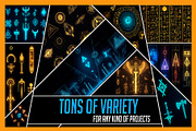 240+ Magic Hieroglyph Overlay Effect, an Object Graphic by Mikel Blazgad (Thumbnail 5 of 16)