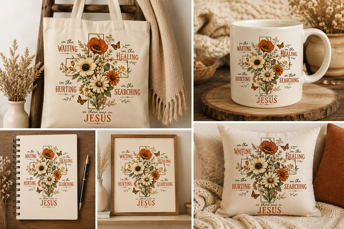 Vintage Autumn Christian Png Bundle, an Object Graphic by Daisy Design (Photo 7 of 17)