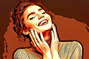 Premium Cartoon Oil Paint, an Action Add-On by U_Design (Thumbnail 9 of 11)