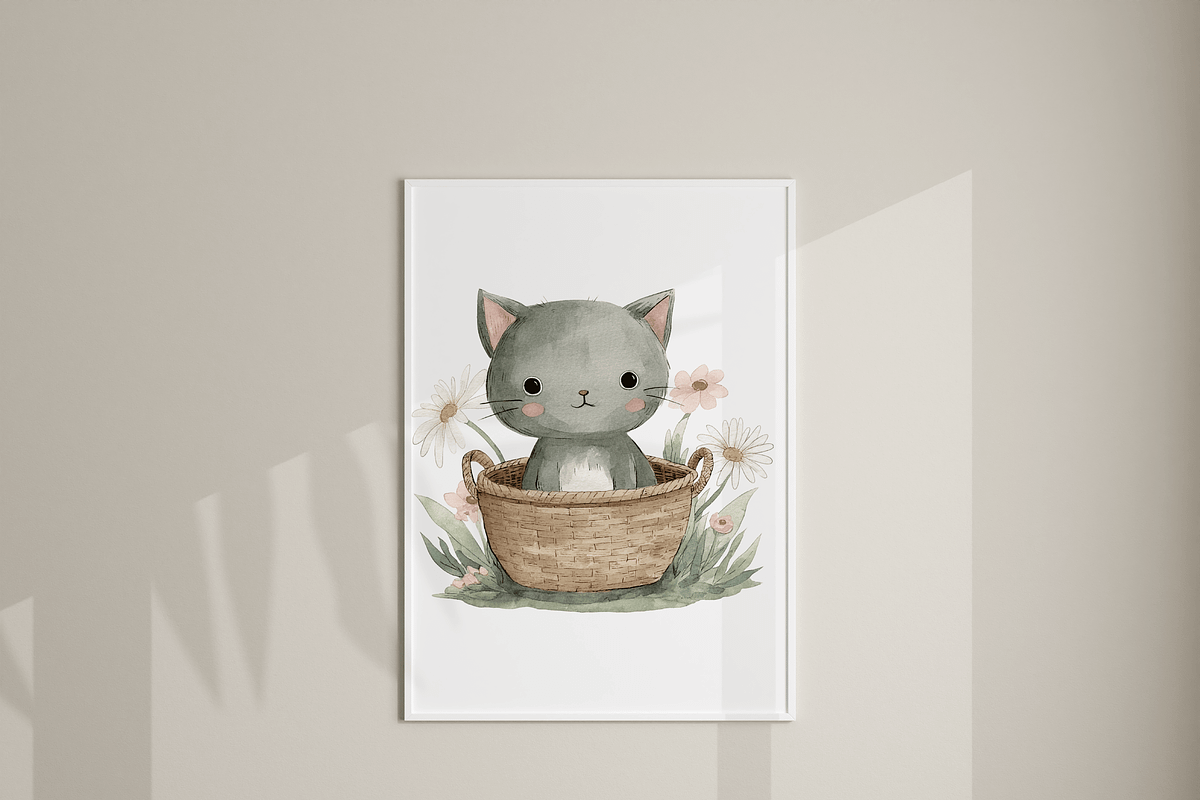 20 Sweet Cat Clipart, an Animal Illustration by Pati Charm Studio (Photo 7 of 8)