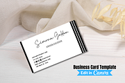 Minimalist Business Card Template, a Business Card Template by SimoDigitalArt (Thumbnail 9 of 11)