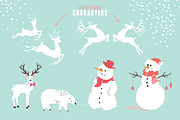 Christmas Designs : Snowy White, a Decorative Illustration by Sameeu's (Thumbnail 3 of 5)