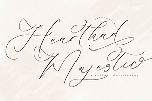 Hearthad Majestic Elegant Font