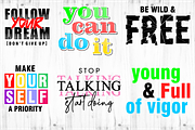 Inspirational & Motivational Bundle, an Object Graphic by D2PUTRI (Thumbnail 25 of 27)