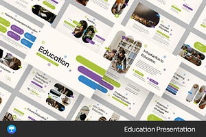Education School Keynote Templates, a Presentation Template by Fit-tee