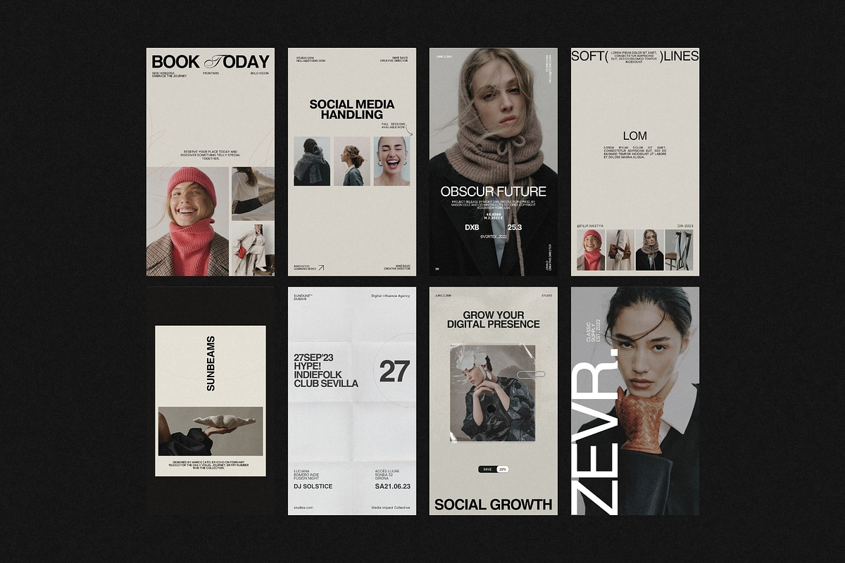 ZEVR | Instagram Template (III), a Social Media Template by Crafted Pixel (Photo 6 of 10)